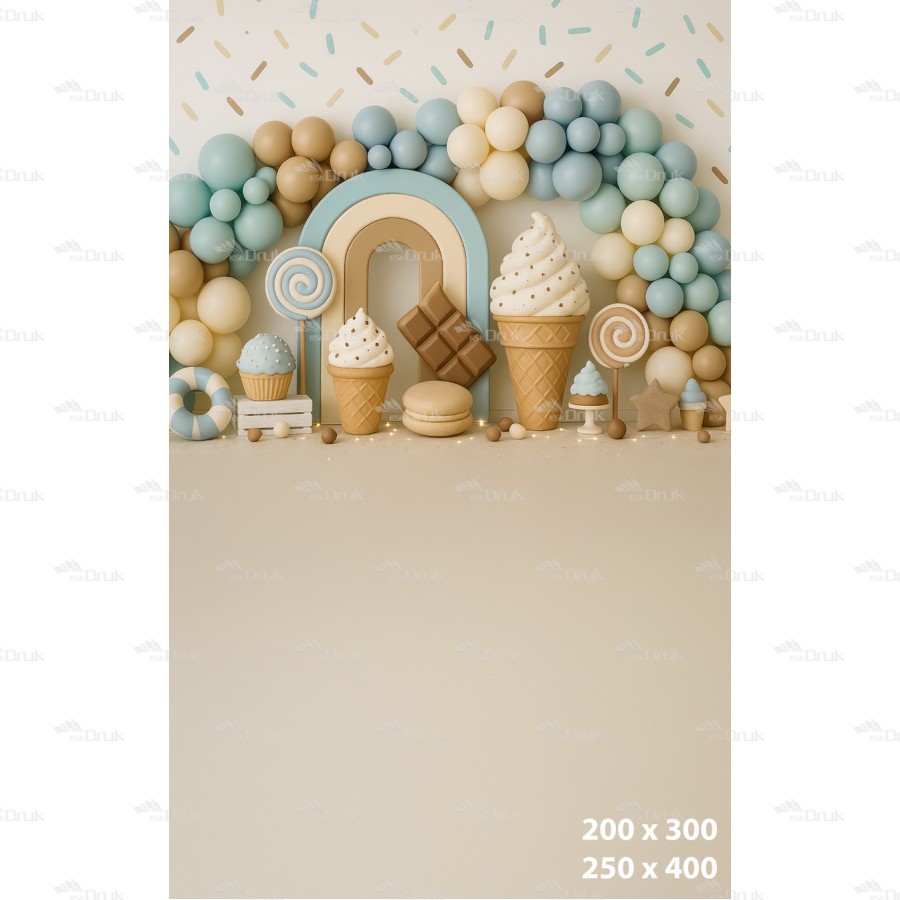 Tło fotograficzne Słodycze 3537